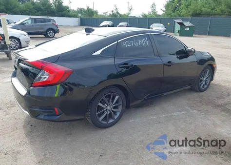 2019 Honda Civic Ex-L z USA, uszkodzony, nr VIN 19XFC1F72KE215191